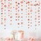 Rose Gold 10th Birthday Number 10 Garland – Metallic Twinkle Star Party Banner